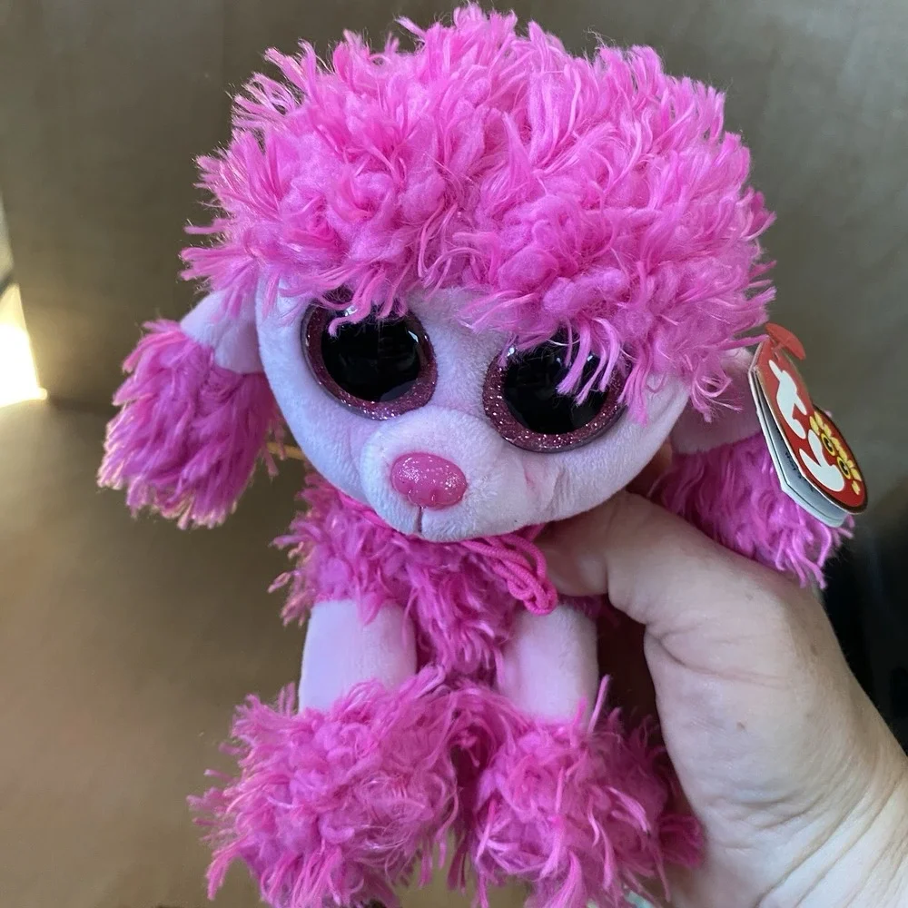 Lot of Ty Beanie Boos Collectibles Plush Sequin Set of 6 Sloth Unicorn Llama Dog